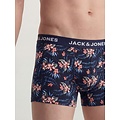 Jack & Jones Jack & Jones Men's Boxer Shorts Trunks JACLAMINE 3-Pack Floral Dark Blue