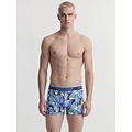 Jack & Jones Jack & Jones Heren Boxershorts Trunks JACAARON FLOWER 12-Pack Donkerblauw/Zwart
