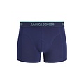 Jack & Jones Jack & Jones Men's Boxer Shorts Trunks JACAARON FLOWER 12-Pack Dark Blue/Black