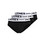 Jack & Jones Jack & Jones Heren Slips Casual Briefs JACSENSE 3-Pack Effen Zwart