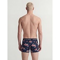Jack & Jones Jack & Jones Heren Boxershorts Trunks JACLAMINE 3-Pack Gebloemd Donkerblauw