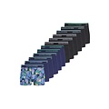 Jack & Jones Jack & Jones Men's Boxer Shorts Trunks JACAARON FLOWER 12-Pack Dark Blue/Black