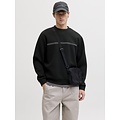 Jack & Jones Jack & Jones Men's JCOFUSION SCUBA Sweatshirt Logo Print Black