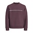 Jack & Jones Jack & Jones Heren Trui JCOFUSION SCUBA Sweatshirt Logo Print Rood