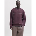 Jack & Jones Jack & Jones Heren Trui JCOFUSION SCUBA Sweatshirt Logo Print Rood