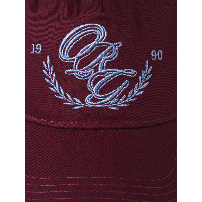 Jack & Jones Jack & Jones Heren Baseball Cap JACFRAME FREDERIKSBERG Bordeauxrood/Blauw