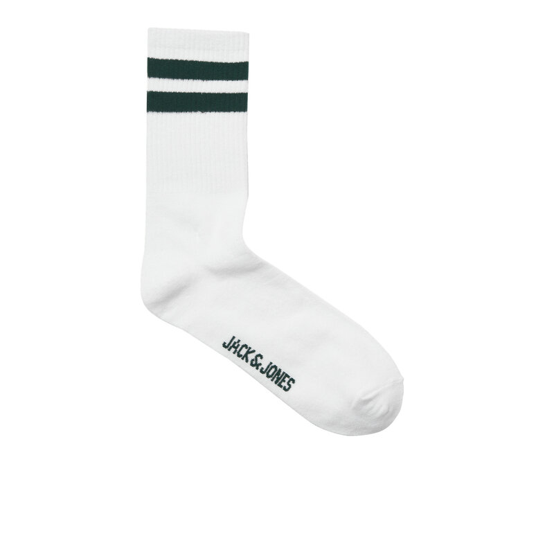 Jack & Jones Jack & Jones Heren Sportsokken JACTRAVIS Tennissokken 3-Pack Wit/Multicolor