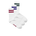 Jack & Jones Jack & Jones Heren Sportsokken JACTRAVIS Tennissokken 3-Pack Wit/Multicolor