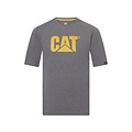Cat Caterpillar Heren T-shirt CAT Trademark Logo Grijs