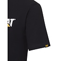 Cat Caterpillar Heren T-shirt CAT Trademark Logo Zwart