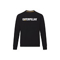 Cat Caterpillar Men's Midweight Round-Neck Sweatshirt Black