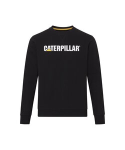 Caterpillar Men's Midweight Round-Neck Sweatshirt Black