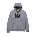 Cat Caterpillar Heren Hoodie CAT Trademark Sweatshirt Capuchon Grijs