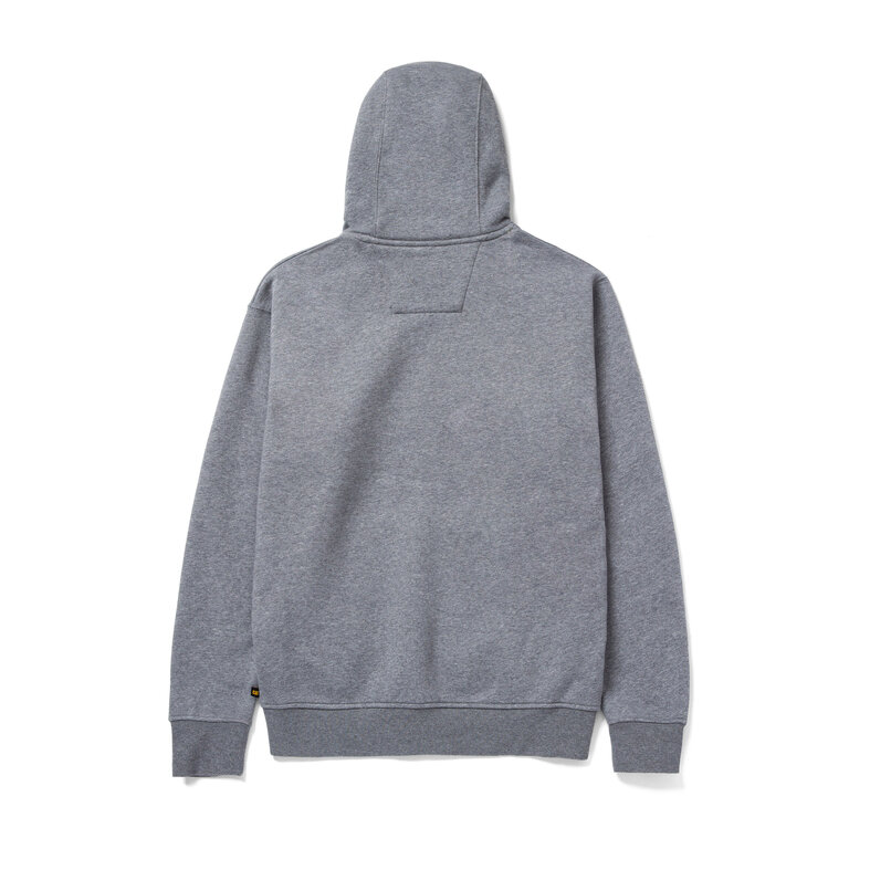 Cat Caterpillar Men's Hoodie CAT Trademark Sweatshirt with Hood Gray