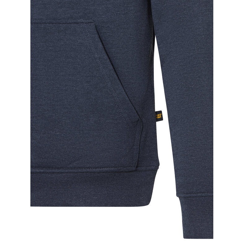 Cat Caterpillar Heren Hoodie CAT Trademark Sweatshirt Capuchon Blauw