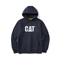 Cat Caterpillar Heren Hoodie CAT Trademark Sweatshirt Capuchon Blauw