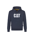 Cat Caterpillar Heren Hoodie CAT Trademark Sweatshirt Capuchon Blauw