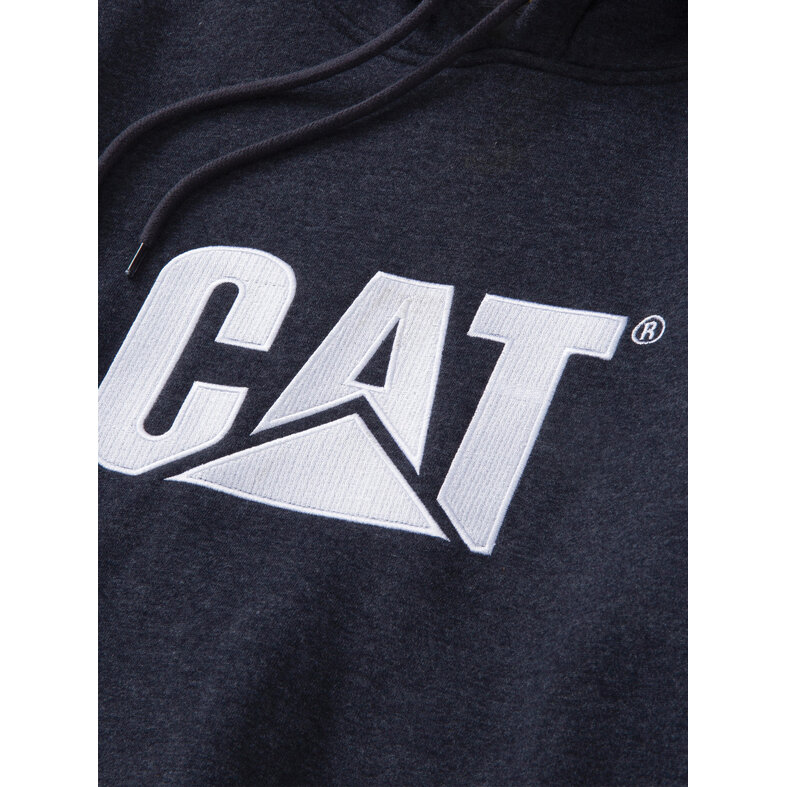 Cat Caterpillar Heren Hoodie CAT Trademark Sweatshirt Capuchon Blauw