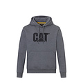 Cat Caterpillar Heren Hoodie CAT Trademark Sweatshirt Capuchon Grijs