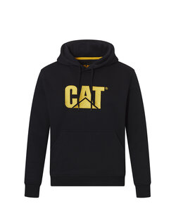 Caterpillar Heren Hoodie CAT Trademark Sweatshirt Capuchon Zwart