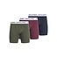 Jack & Jones Jack & Jones Heren Boxershorts Lange Pijp JACADRIAN Boxer Briefs 3-Pack Effen Groen/Rood/Donkerblauw
