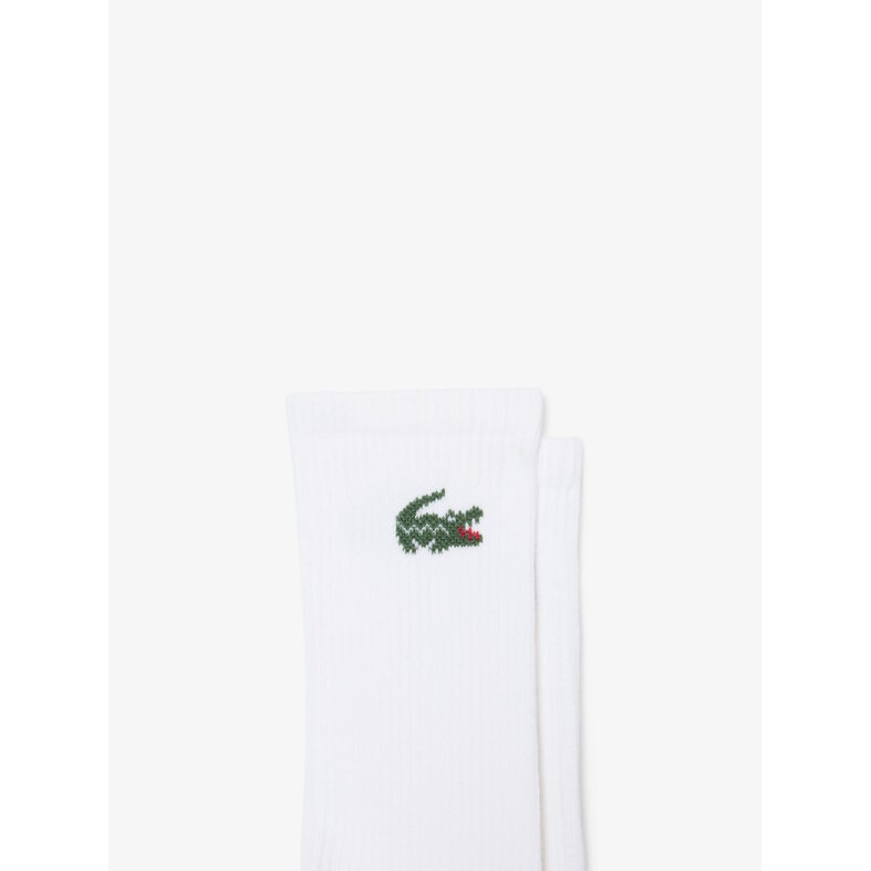 Lacoste Lacoste Men's/Women's Sports Socks Tennis Socks 6-Pack White