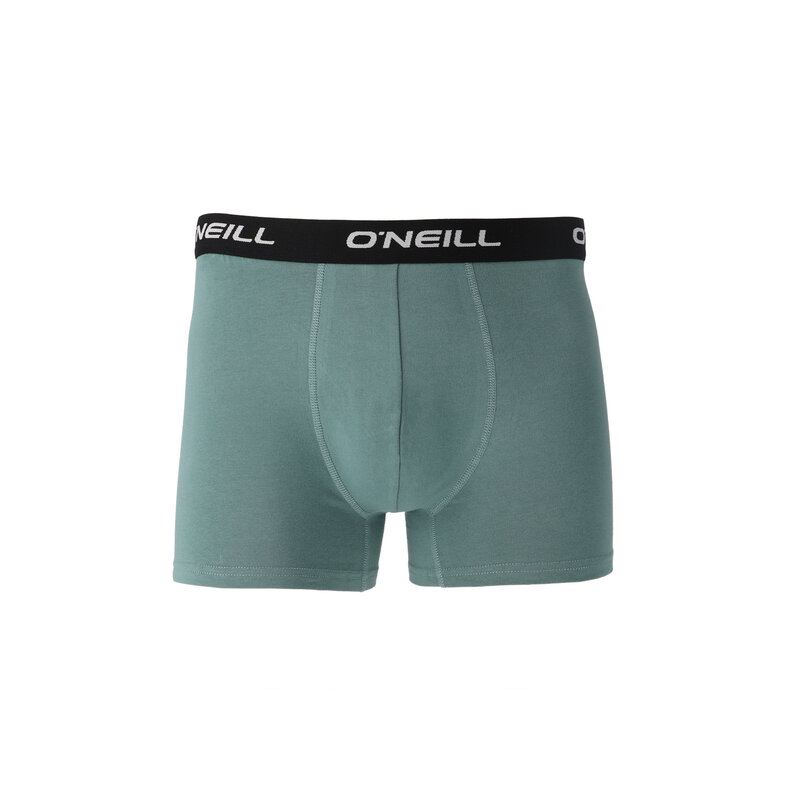 O'Neill O'Neill Heren Boxershorts Trunks Effen 3-Pack Saliegroen/Grijs/Zwart