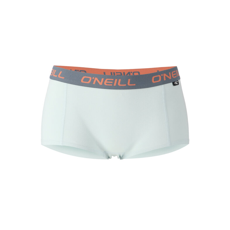 O'Neill O'Neill Women's Boxer Shorts 2-Pack Solid Blue-Gray/Pastel Blue