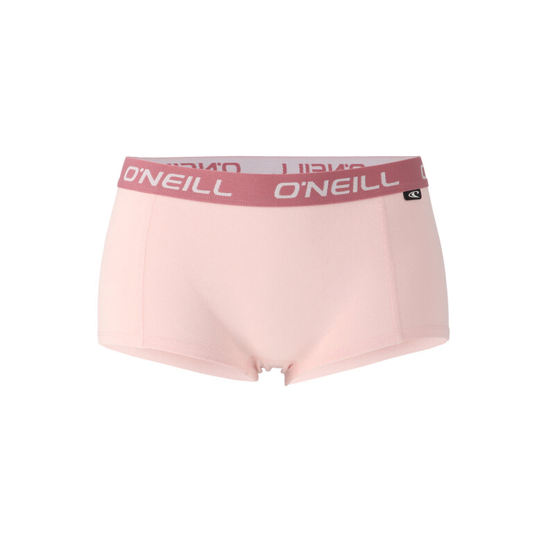 O'Neill O'Neill Women's Boxer Shorts 2-Pack Solid Light Pink/Pink
