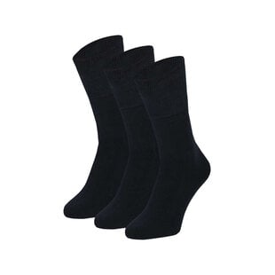 Apollo Dames/Heren Diabetes Bamboe Sokken 3-Pack Blauw