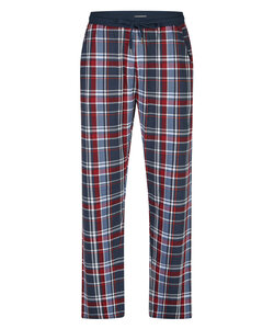 Phil & Co Heren Pyjamabroek Lang Rood/Blauw Geruit