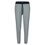Phil & Co Phil & Co Heren Pyjamabroek Lang Effen Grijs