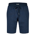Phil & Co Phil & Co Heren Korte Pyjamabroek Donkerblauw/Blauw Gestreept