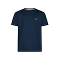 Phil & Co Phil & Co Heren Pyjamashirt Korte Mouw Donkerblauw