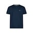 Phil & Co Phil & Co Men's Short Sleeve Pyjama Shirt Dark Blue