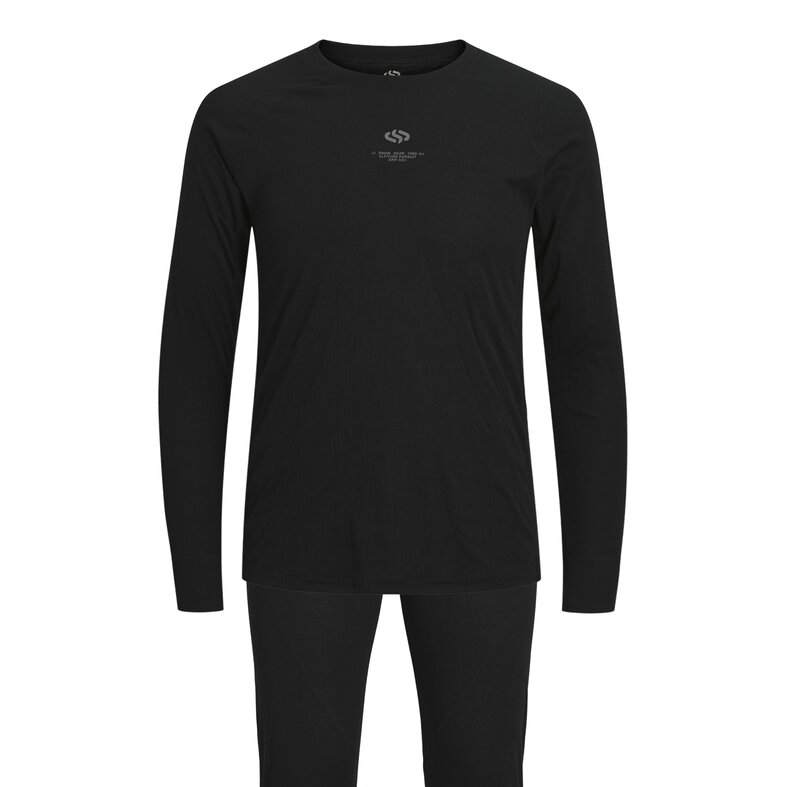 Jack & Jones Jack & Jones Men's Thermal Underwear Set JACLESLEY Ski Baselayer Set Black
