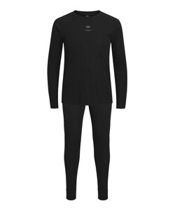 Jack & Jones Men's Thermal Underwear Set JACLESLEY Ski Baselayer Set Black