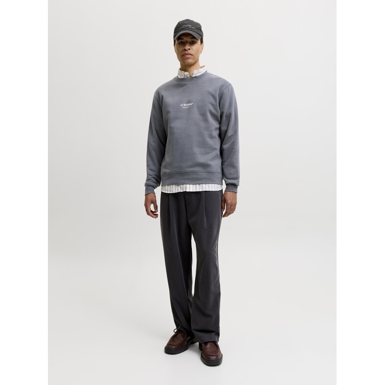 Jack & Jones Jack & Jones Men's JJESOHO Sweatshirt Gray-Blue