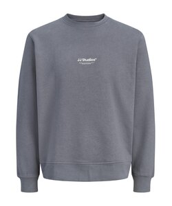 Jack & Jones Men's JJESOHO Sweatshirt Gray-Blue