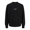 Jack & Jones Jack & Jones Heren Trui JJESOHO Sweatshirt Zwart