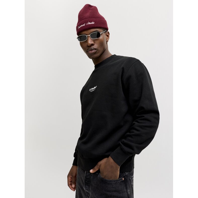 Jack & Jones Jack & Jones Men's JJESOHO Sweatshirt Black