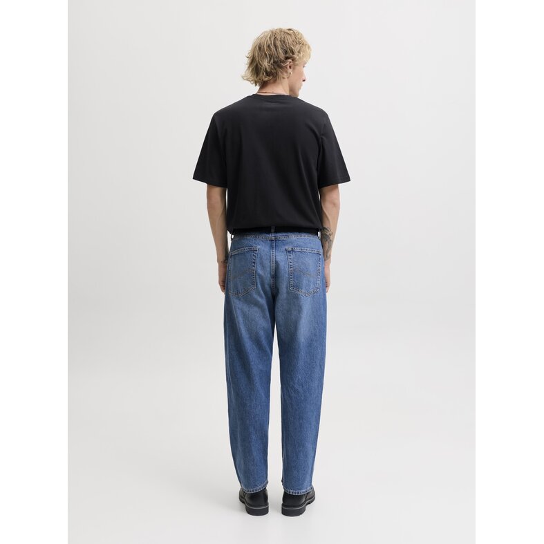 Jack & Jones Jack & Jones Men's Basic T-Shirt JACJONES Undershirt Round Neck 3-Pack Solid Black