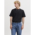 Jack & Jones Jack & Jones Men's Basic T-Shirt JACJONES Undershirt Round Neck 3-Pack Solid Black
