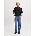 Jack & Jones Jack & Jones Heren Basic T-Shirt JACJONES Ondershirt Ronde Hals 3-Pack Effen Zwart