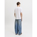 Jack & Jones Jack & Jones Men's Basic T-Shirt JACJONES Undershirt Round Neck 3-Pack Solid White