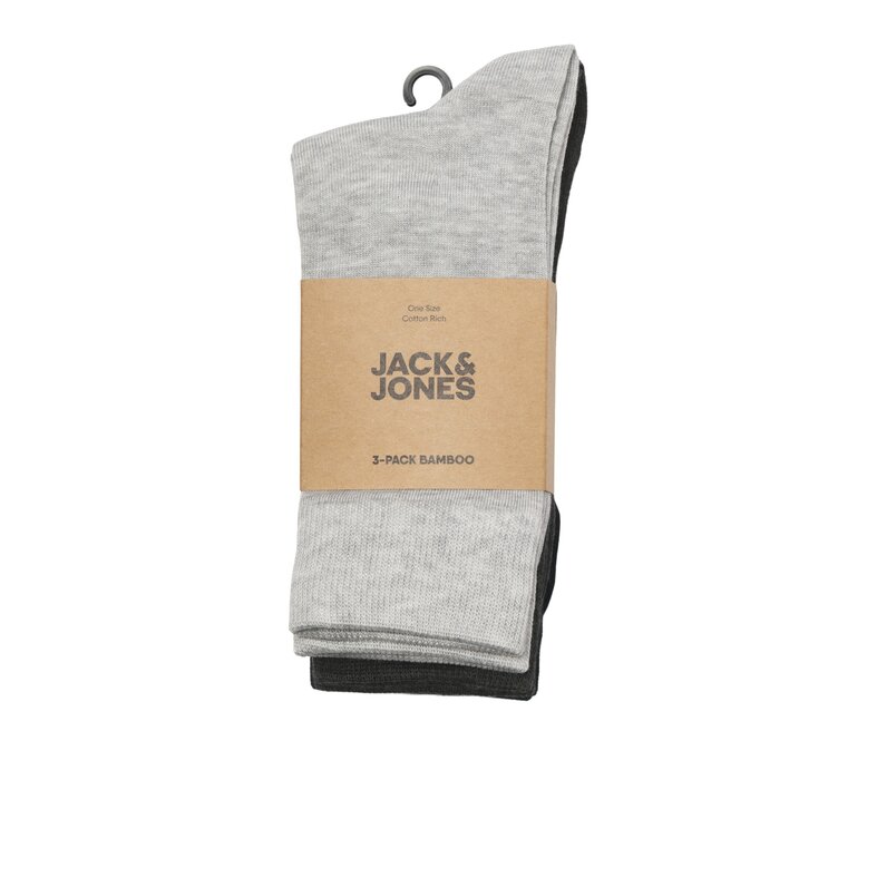 Jack & Jones Jack & Jones Men's Socks JACLOUIS Bamboo 3-Pack Gray/Dark Blue