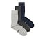 Jack & Jones Jack & Jones Heren Sokken JACLOUIS Bamboo 3-Pack Grijs/Donkerblauw