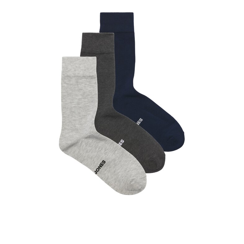 Jack & Jones Jack & Jones Men's Socks JACLOUIS Bamboo 3-Pack Gray/Dark Blue