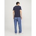 Jack & Jones Jack & Jones Men's Basic T-Shirt JJEORGANIC Undershirt Round Neck 3-Pack White/Dark Blue/Black
