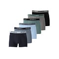 O'Neill O'Neill Heren Boxershorts Trunks 6-Pack Groen/Grijs/Zwart/Blauw